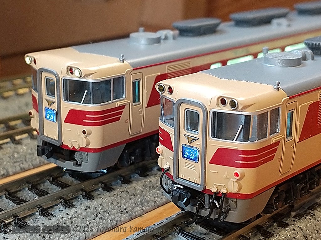 キハ82系 ジャンパ栓は久々の怖～いやり方．． [鉄道模型] | 重単5175