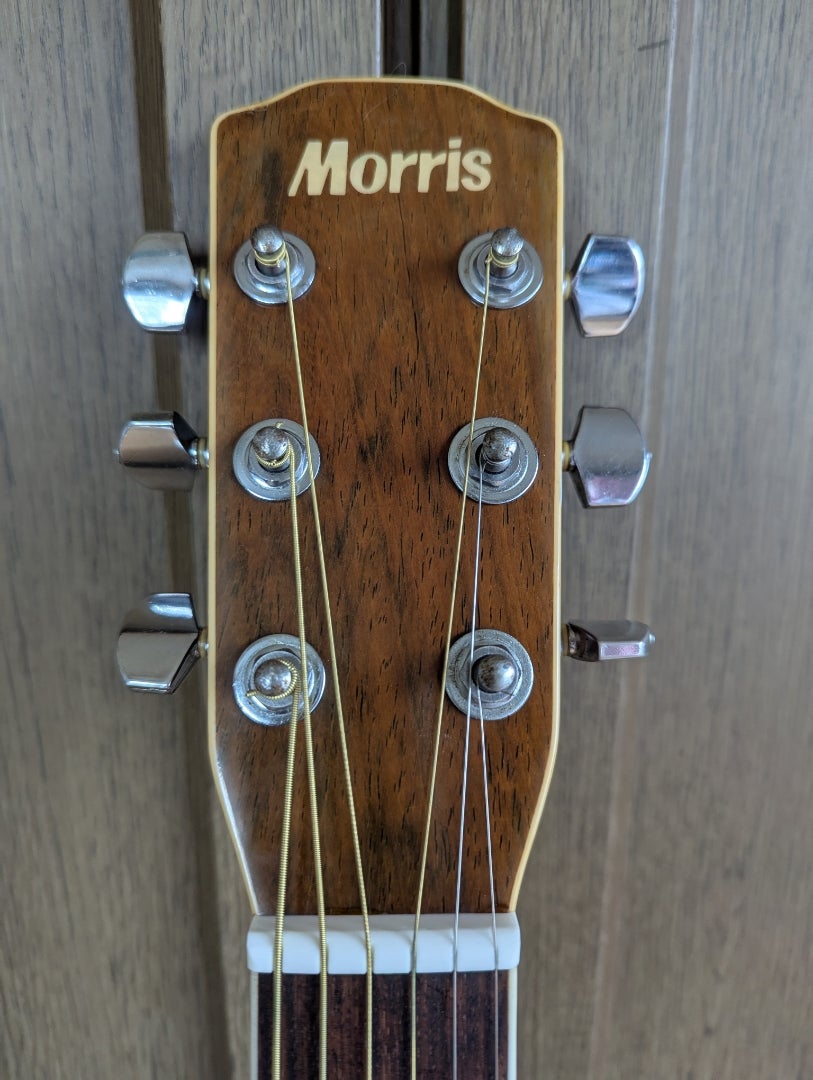 No:2 Morris M-50 VSハカランダ・トップ単板 | ゆずマンのギター説明