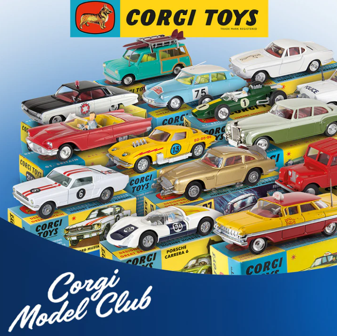 CORGI 復刻版ミニチュアカー「コーギー モデル クラブ」！バット
