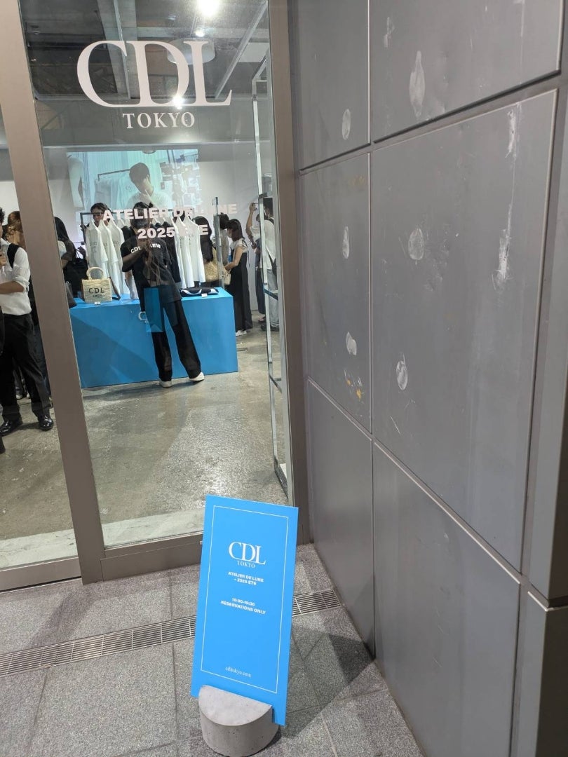 ノベルティのトートは終了？”CDL TOKYO POP UP STORE 現地より