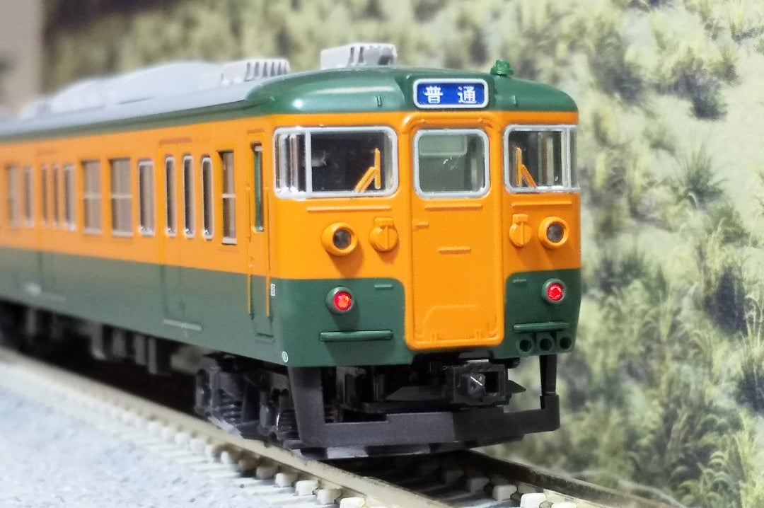 KATO 115系300番台 湘南色 4両増結セット 入線‼️ その➁ (品番10-1409