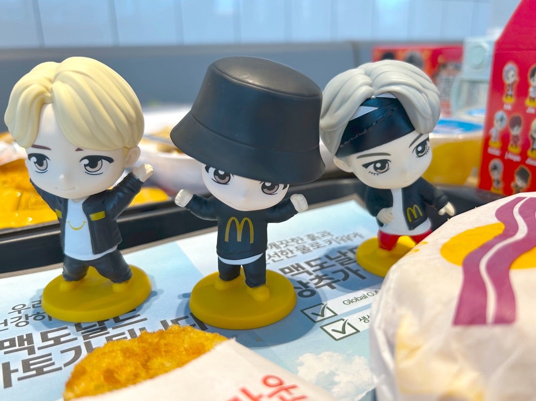 韓国マクドナルドが第2弾販売！BTS⭐︎MICDropTiny TANのおまけが入っ