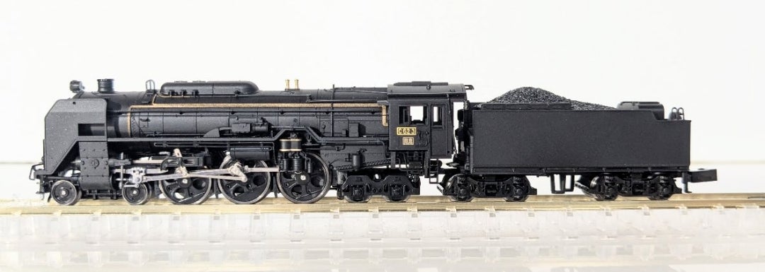 KATO 2017-2 C62 2 北海道形【2025年再生産】入線 | 約40年ぶりのN