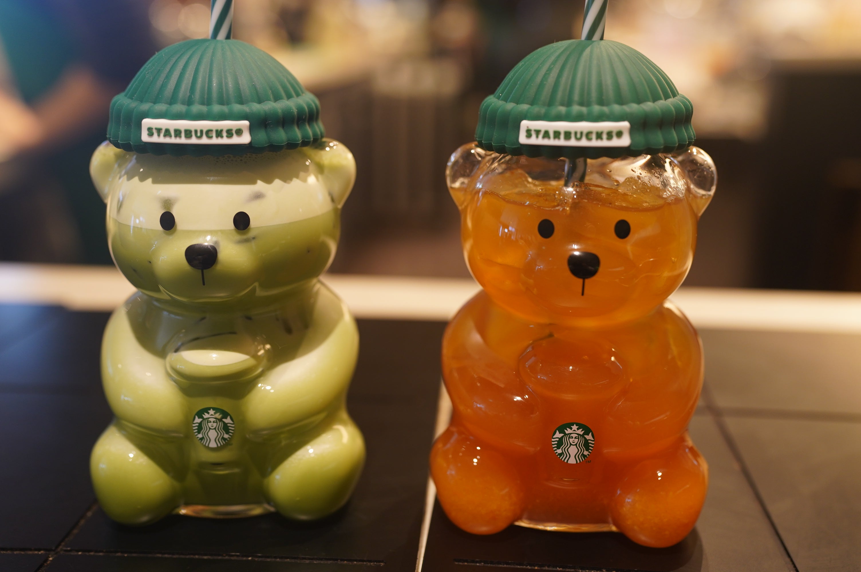 スタバベアリスタ、完成。中身でこんなに表情変わるの反則！ | 華麗