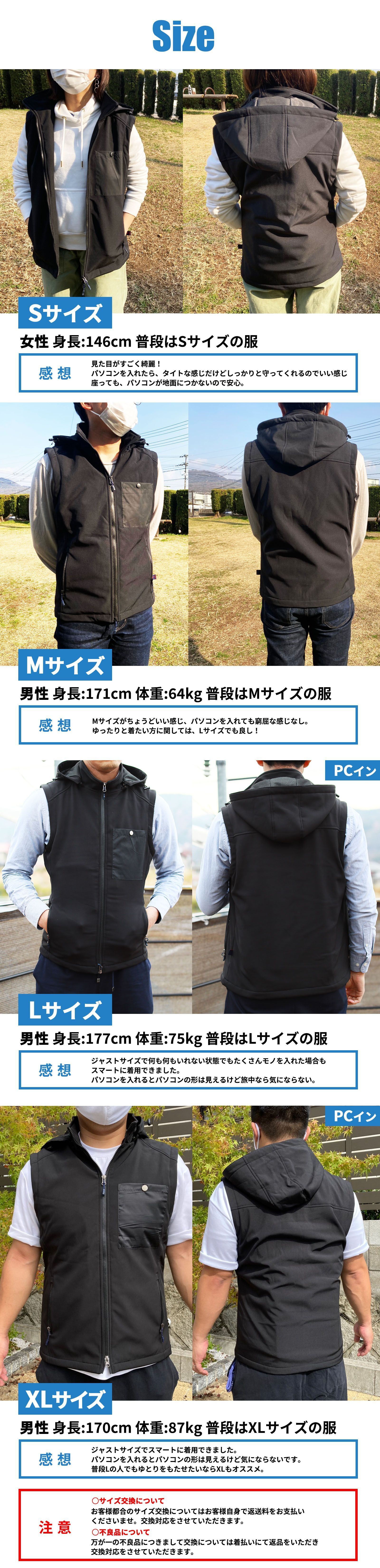 手ぶら革命】着るリュック。 PC・バッテリー・パスポートなど全てこの