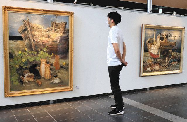 109.「神宮内苑」髙橋一善 油絵