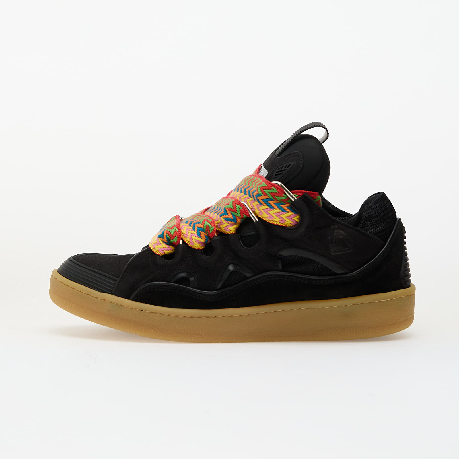 Мужская обувь Lanvin Curb Sneakers Black (FU-SKDK12-DRA2-P25-10