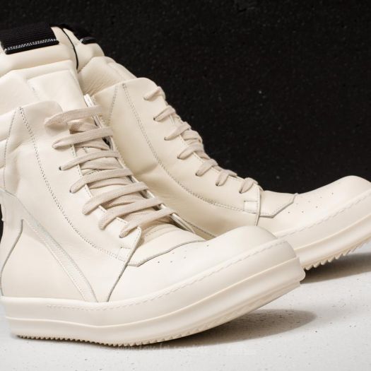 Men's shoes Rick Owens Geobasket Milk/ Milk/ Milk (RU18S5894/LPO