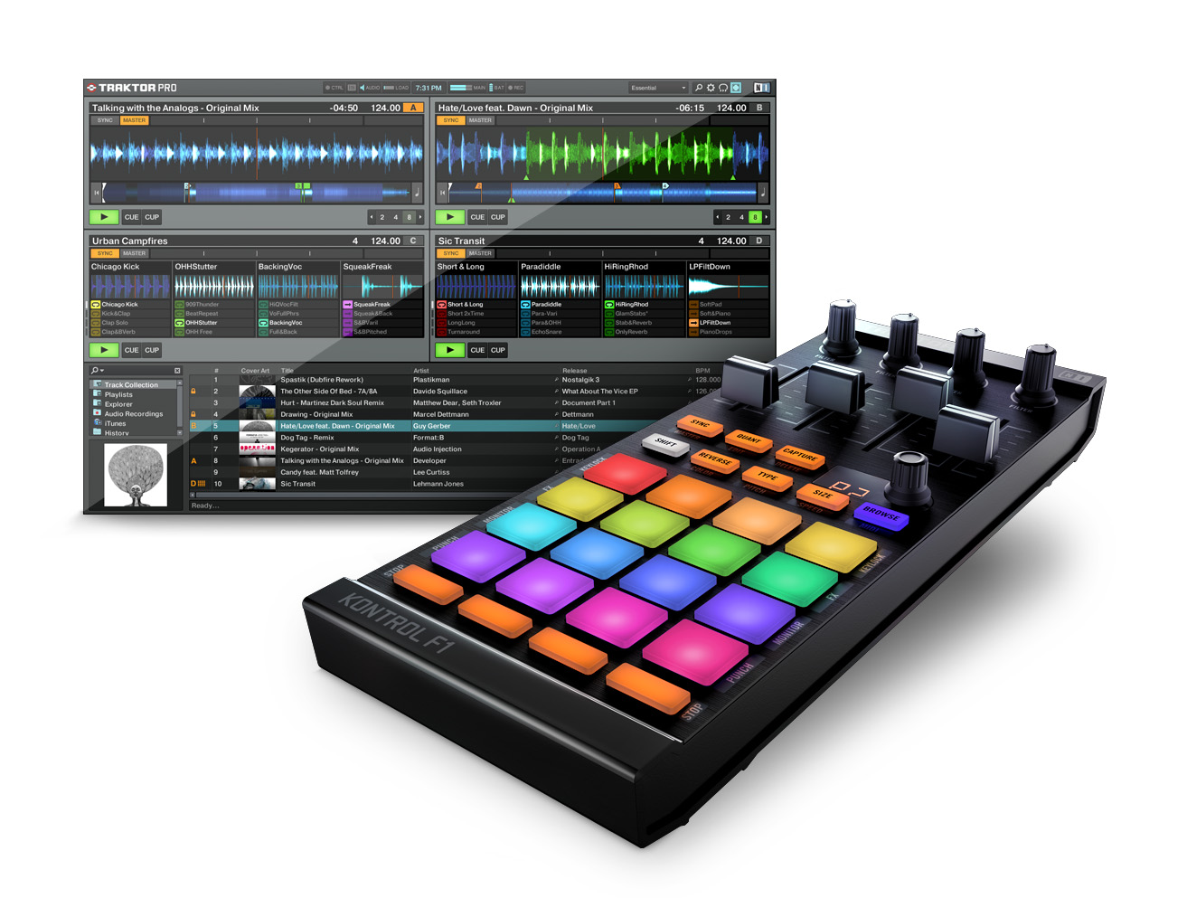 Traktor Kontrol F1 by Native Instruments - DJ Controller
