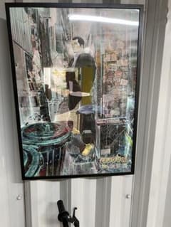 ウシジマくん 原画展ディスプレイポスター 額付き‼️真鍋昌平先生描き