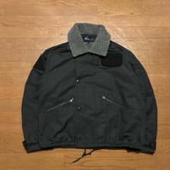 専用‼️FRED PERRY フリースボア ブラック ジャケット M デッキ - メルカリ