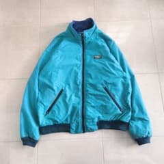 90s 名作 LLBean ウォームアップジャケット 裏フリース 希少配色