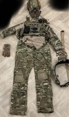 かなさ様 専用 マルチカム迷彩装備セット サバゲー ネイビーシールズ