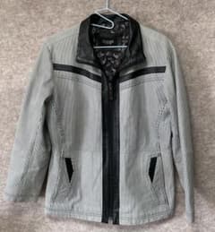 barassi MILANO バラシ ラム革 羊革 レザージャケット ストライプ