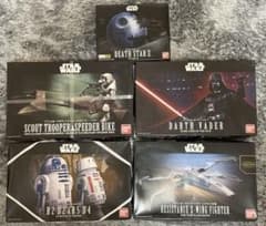 バンダイ スターウォーズ プラモデル5種まとめ売り - メルカリ