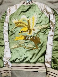 未使用 2面用 NON STOCK & CO 別珍 虎鷲 限定 スカジャン 美品 - メルカリ