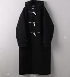 サイズ1】HYKE オーバーサイズ ダッフルコート - メルカリ