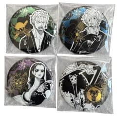 ONEPIECE デコレクション缶バッジ 第3弾 ゾロ サンジ ロビン ブルック