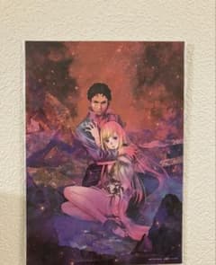 閃光のハサウェイ7週目入場者特典イラストカード(ハサウェイ&ギギ