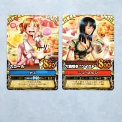 ワンピース ワンピーベリーマッチ カード ナミ ＆ ロビン 2枚セット