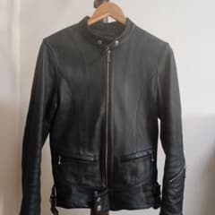 DELAY レザー ライダース ジャケット RESOUND CLOTHING - メルカリ