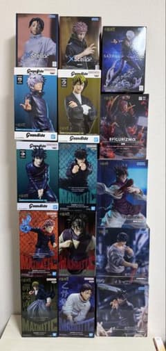 呪術廻戦 フィギュア まとめ売り 15個 - メルカリ