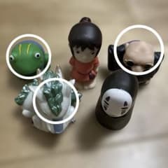 ジブリ千と千尋の神隠し キャラクター3体セット 指人形 | Shop at