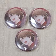 ALPHA ONE カプセルトイ 缶バッジ 3個セット 加賀美ハヤト にじさんじ