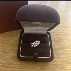 ミキモト MIKIMOTO あこや真珠 ベビーパール リング 指輪 K18 - メルカリ