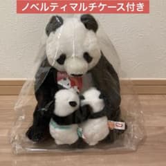 F*i様 上野動物園パンダ シンシン シャオシャオ レイレイ 親子