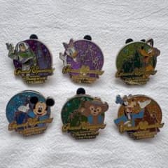 上海ディズニー グランドオープニング ランダム ピンバッジ 6個セット
