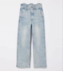 Eaphi】WAVE DESIGN HIGH WAIST DENIM - メルカリ