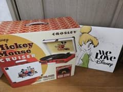 ☆レア☆ Disney × Crosley コラボ ポータブルレコードプレーヤー
