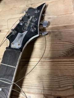 KISS キッス ステージで破壊されたSilvertone エレキギター ネック