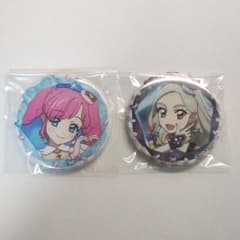 天羽まどか 黒沢凛 アイカツ 缶バッジ - メルカリ