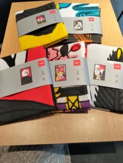 新品】任天堂ミュージアム 限定 フェイスタオル 花札 5枚セット