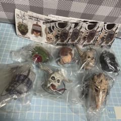 ドロヘドロ ヘッド マスコット フィギュア ストラップ 7種 コンプ