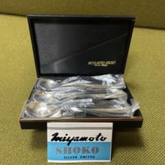 未使用】3本セット スプーン 宮本商工 銀座東京 銀メッキ - メルカリ