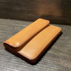 リアルサドルレザー ミドルトラッカーウォレット2層 - メルカリ