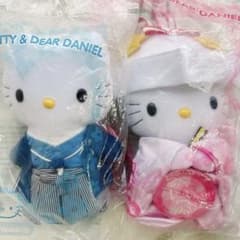 マクドナルド限定品】キティ＆ダニエル 和装結婚式 ぬいぐるみ セット