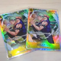 ロロノア・ゾロ SR 4枚セット ワンピースカード 神の島の冒険 4枚