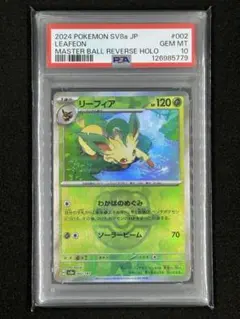 2026年最新】リーフィア マスターボール psa10の人気アイテム - メルカリ