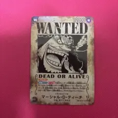 2026年最新】ワンピースカード 手配書 ティーチの人気アイテム - メルカリ