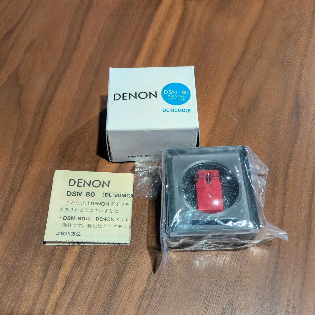 DENON DL-80 純正交換針 DSN-80 DP-47F MCカートリッジ