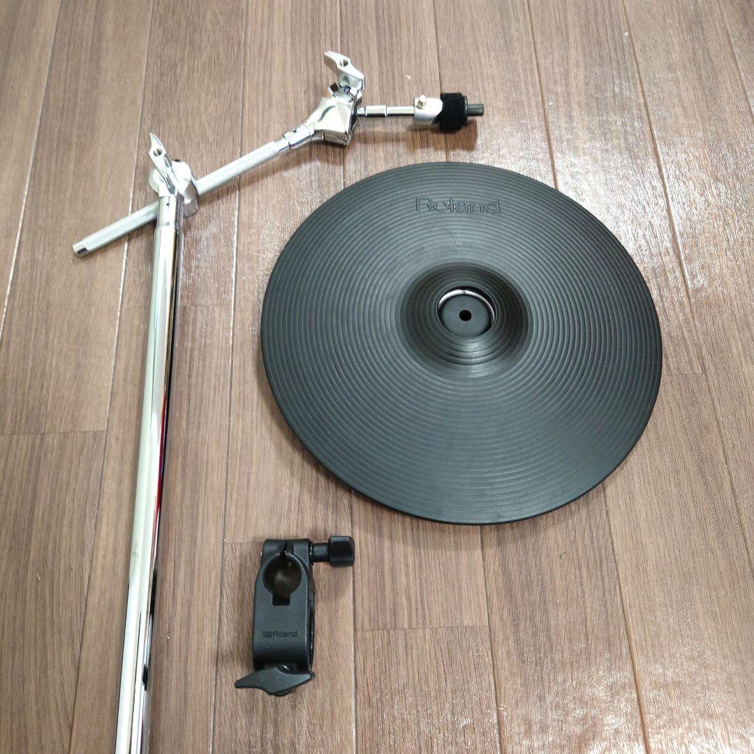 美品 Roland CY-12C クラッシュ シンバル マウント ② Roland - CY-12C | V-Cymbal