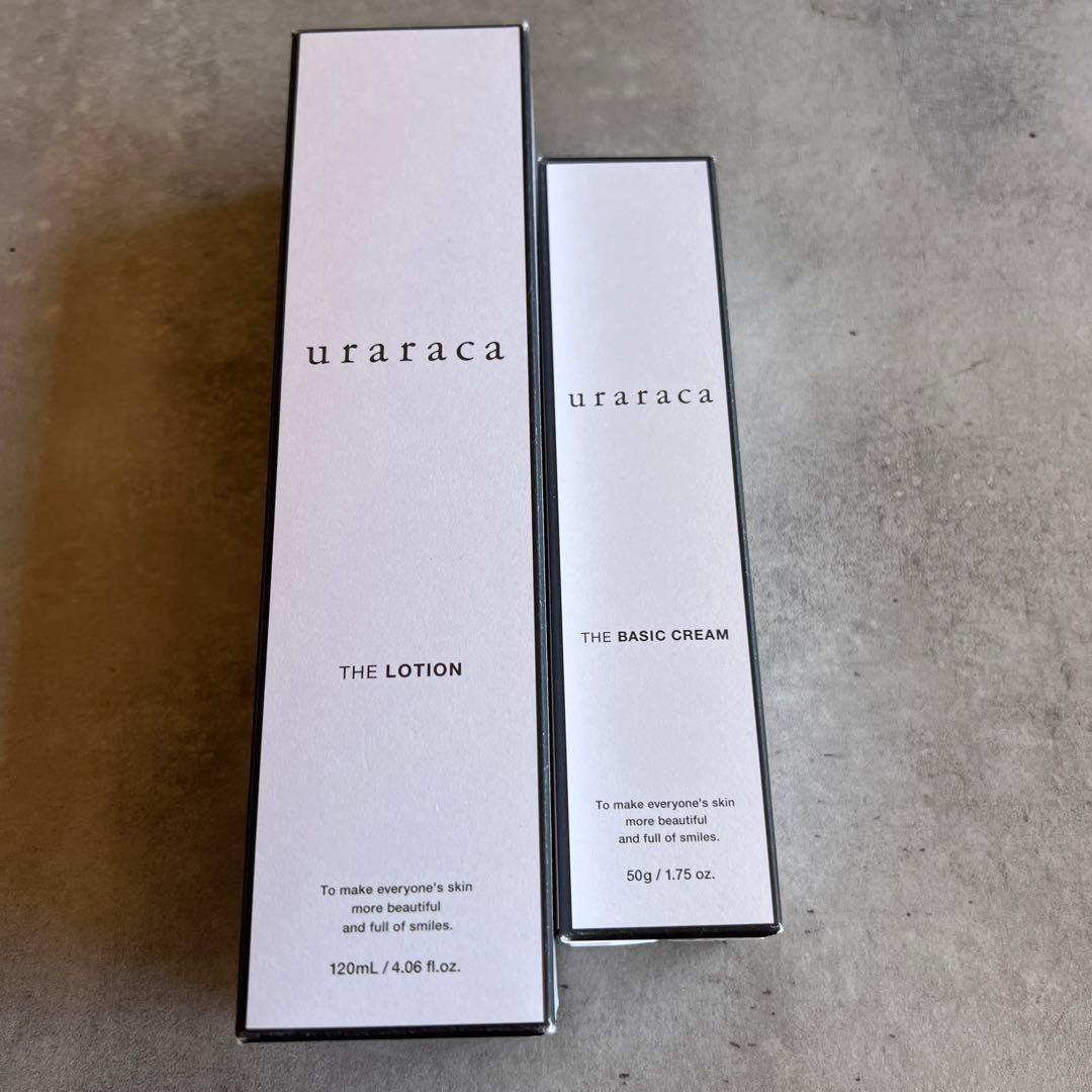 【新品未開封】uraraca ローション ベーシッククリーム セット