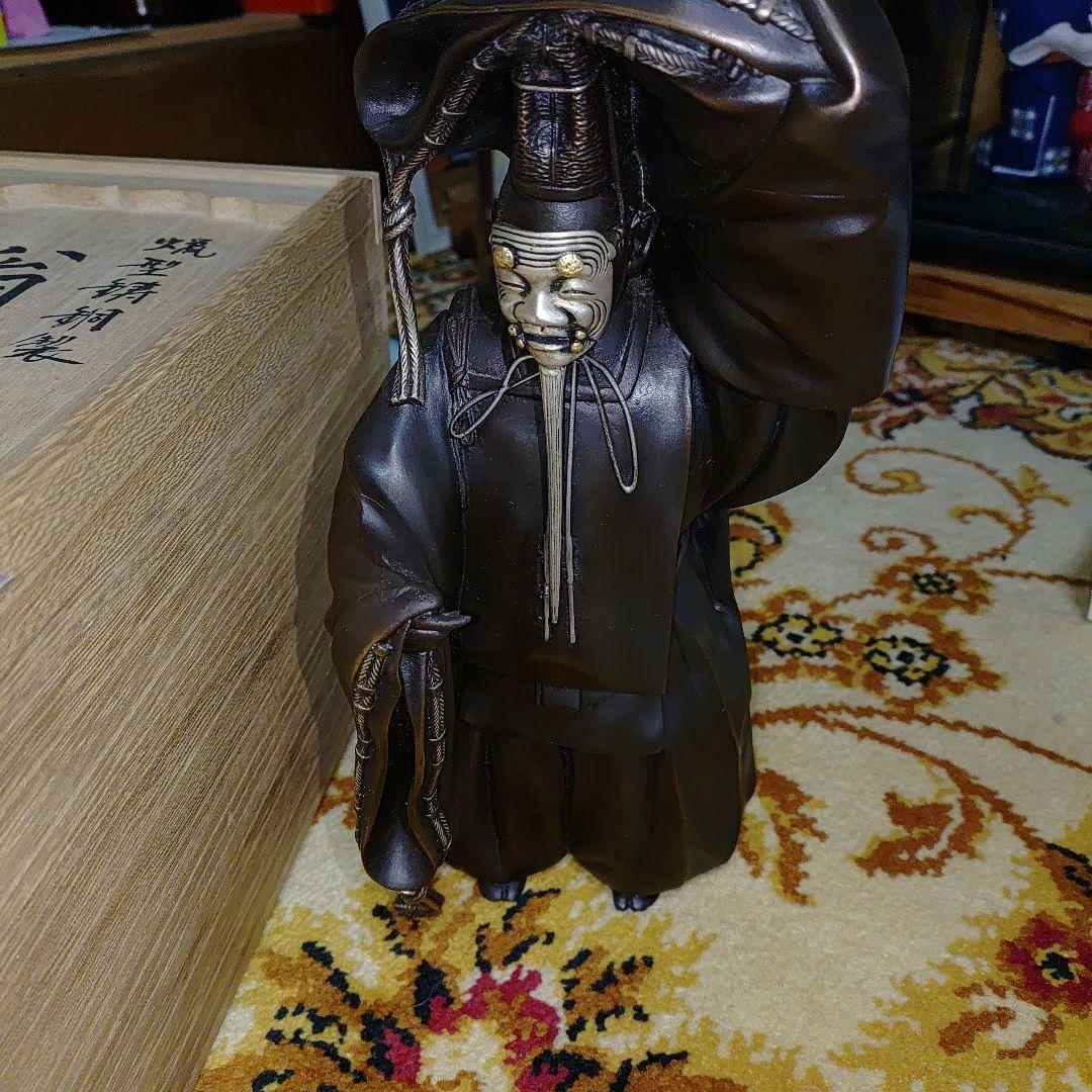 高岡銅器　人形