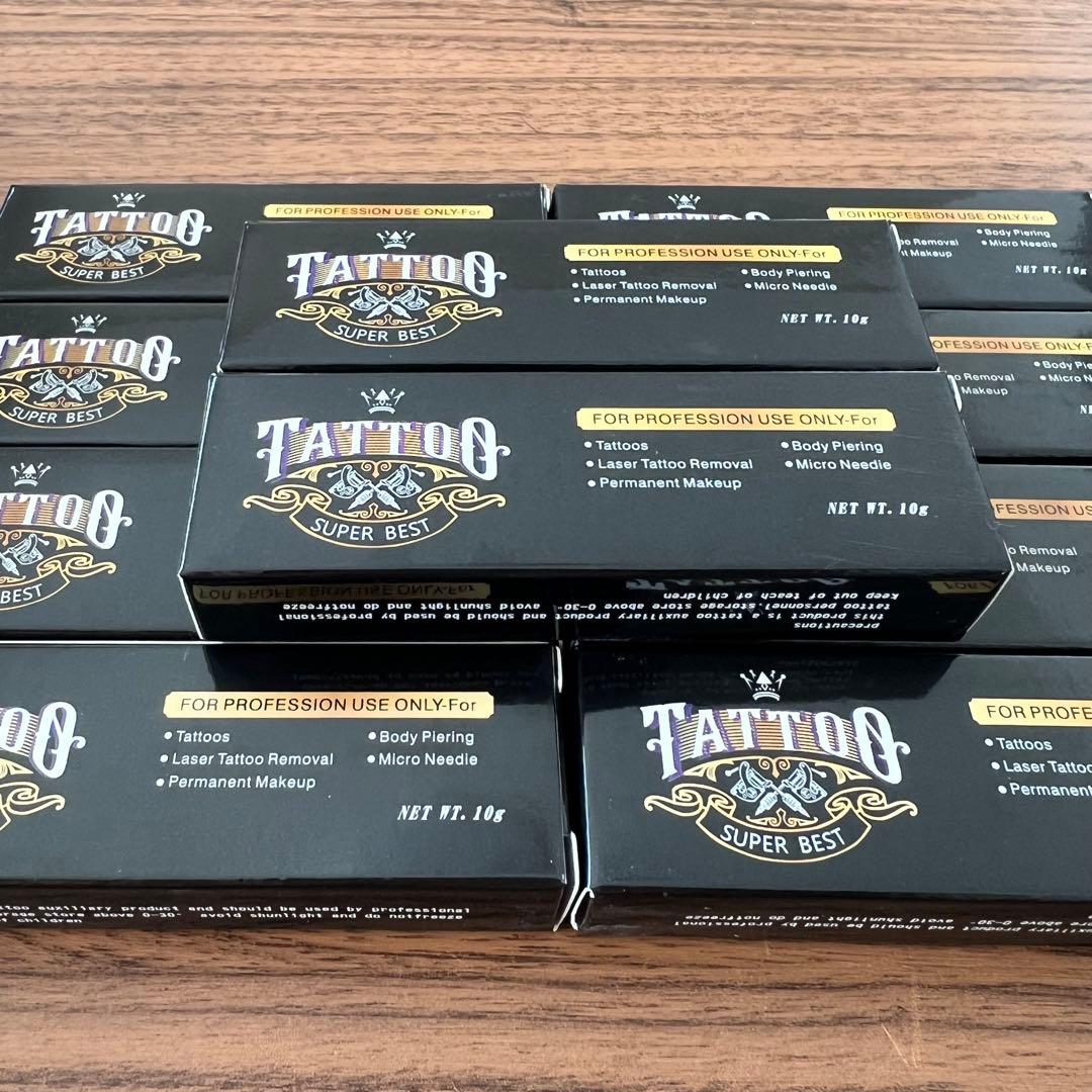 タトゥークリーム10g×10本 TKTX 皮膚表面麻酔クリーム ジャパン 45% （限定版） 10g 10本セット