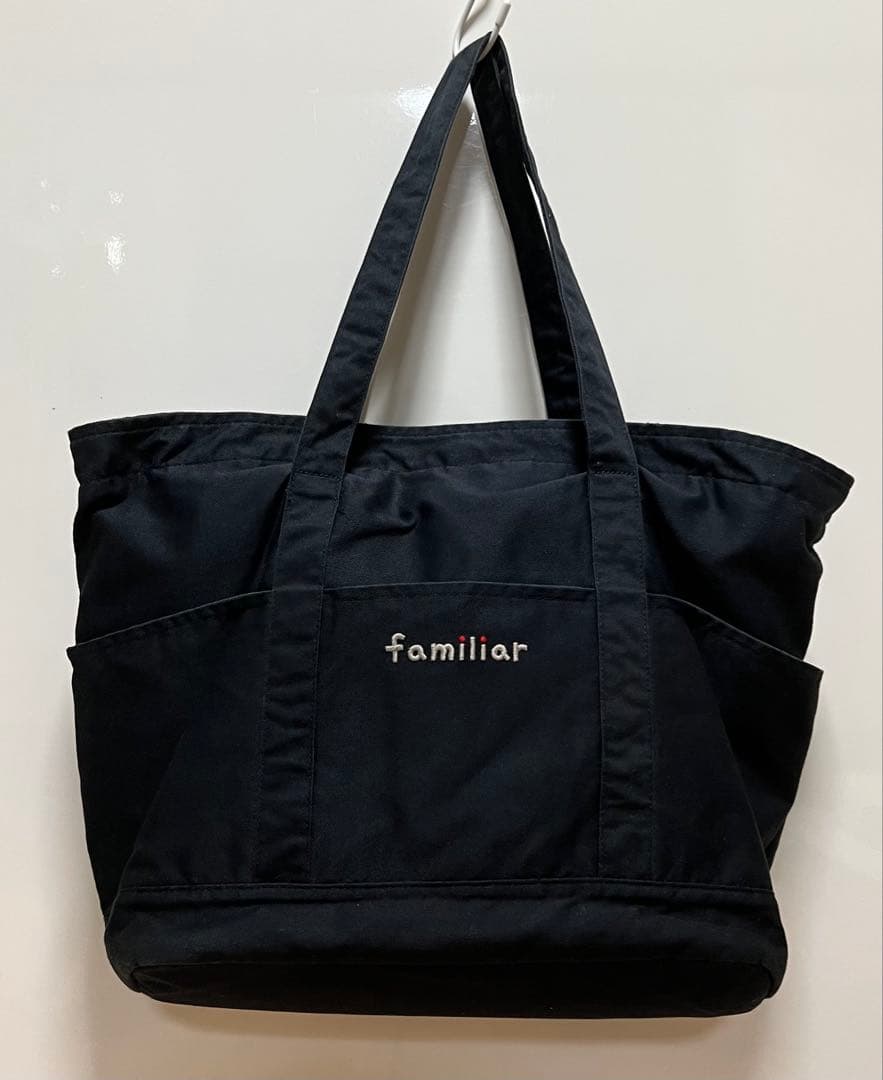 familiar マザーズバッグ、マグケース、哺乳瓶ケース　ネイビー familiar 哺乳瓶ケース ネイビー - メルカリ