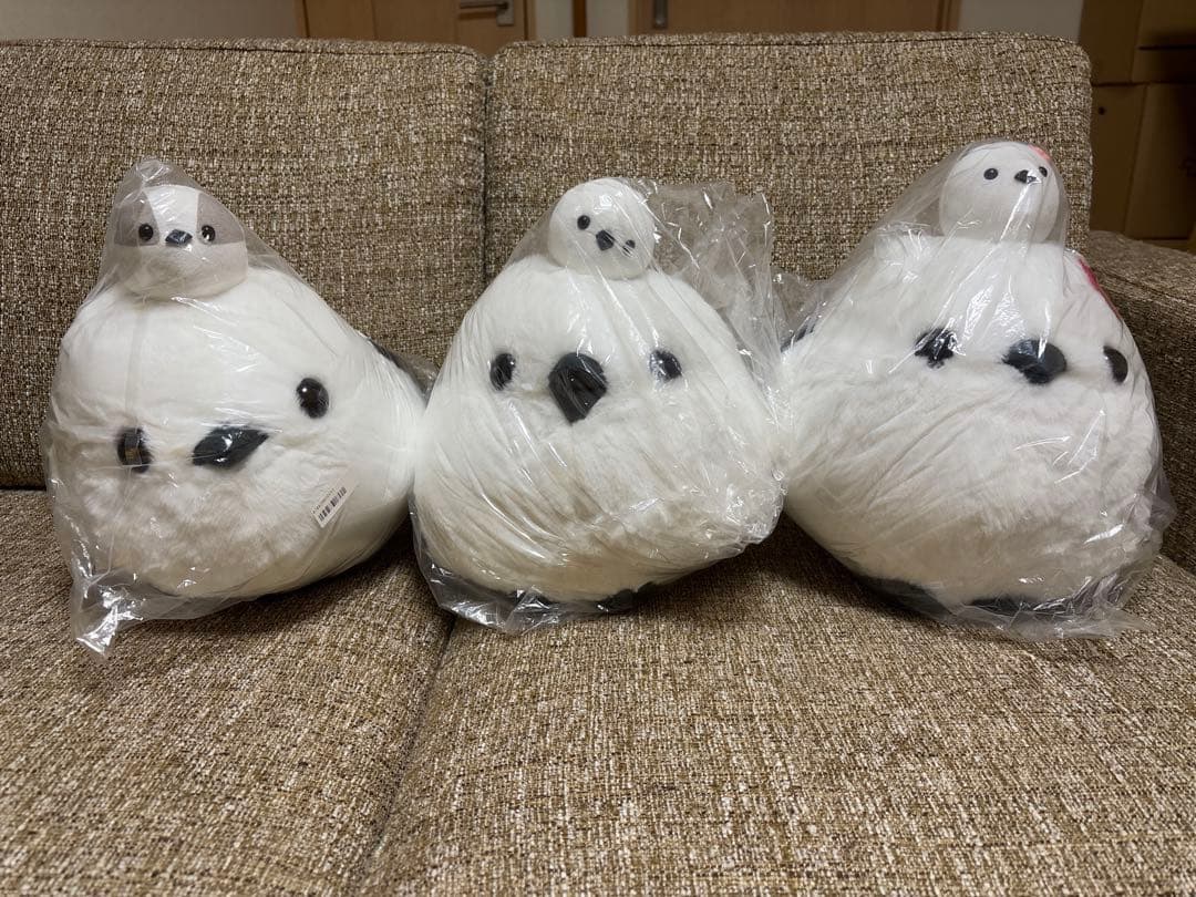 ふくふくシマエナガ　なかよしおやこ